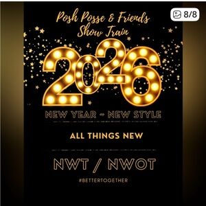 #bettertogether posh posse train-Sat. 1/10/226-1050 amPST-thanks your support